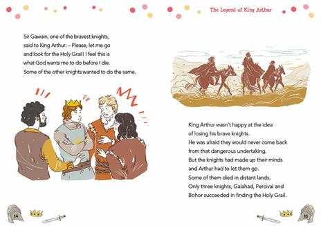 The legend of King Arthur. Con traduzione e dizionario. Con CD Audio - 4