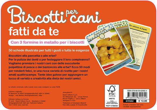 Biscotti per cani fatti da te. 50 ricette sane e naturali per il tuo miglior amico. Con gadget - 2