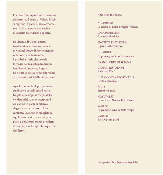 Caino. La cucina di Valeria Piccini - Valeria Piccini - 2
