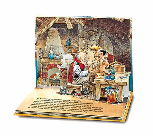 Pinocchio 3D. Ediz. tedesca - 3