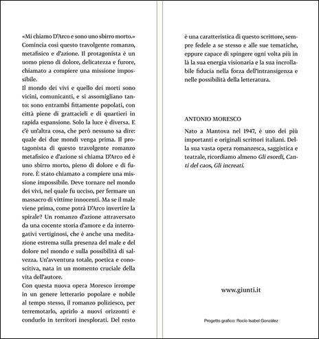 L'addio - Antonio Moresco - 2