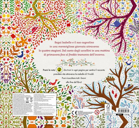 Le quattro stagioni di Antonio Vivaldi. Il racconto musicale in un giorno. Ediz. illustrata - Katie Cotton - 3