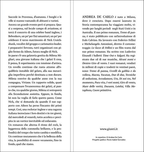 L' imperfetta meraviglia - Andrea De Carlo - 2