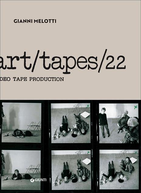 Gianni Melotti. Art/tapes/22. Video tape production - copertina