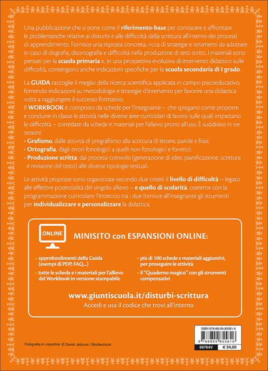 Disturbi e difficoltà della scrittura. Disgrafia, disortografia e difficoltà nella produzione di testi scritti. Con aggiornamento online - 3