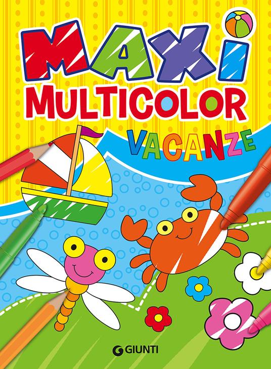 Maxi multicolor vacanze. Ediz. a colori - Vinicio Salvini - copertina