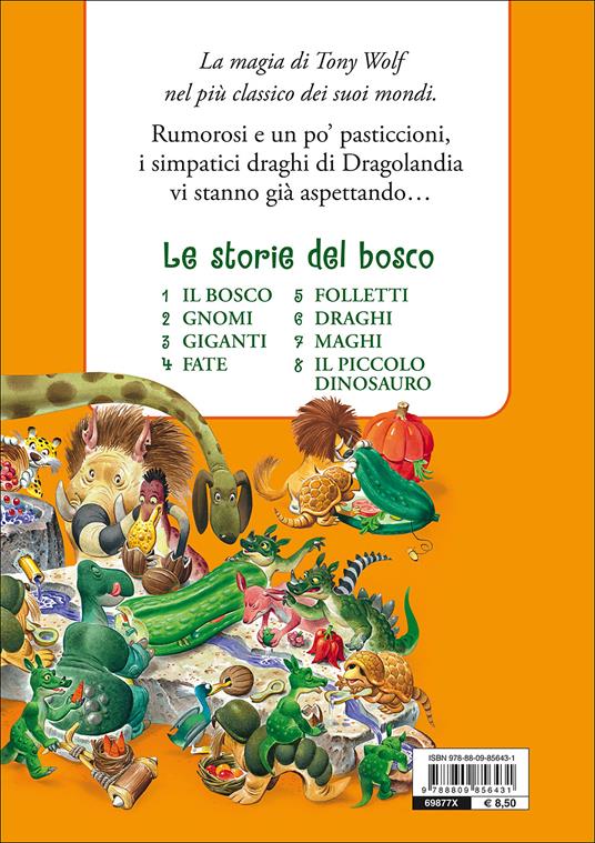 Draghi. Le storie del bosco. Ediz. a colori - Tony Wolf,Peter Holeinone - 5