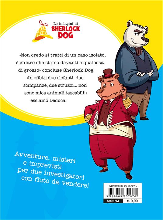 Il ladro di elefanti. Le indagini di Sherlock Dog. Ediz. a colori - Renzo Mosca,Claudio Comini - 3