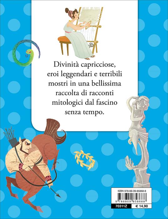 Miti e leggende per i più piccoli. Ediz. a colori - Elisa Prati,Rosalba Troiano,Annalisa Lay - 2