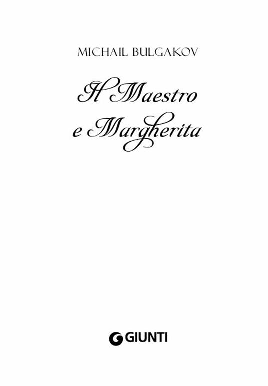Il Maestro e Margherita - Michail Bulgakov - 3