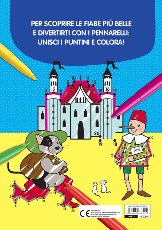 Le fiabe. I puntini da unire e colorare - Micaela Vissani - 4