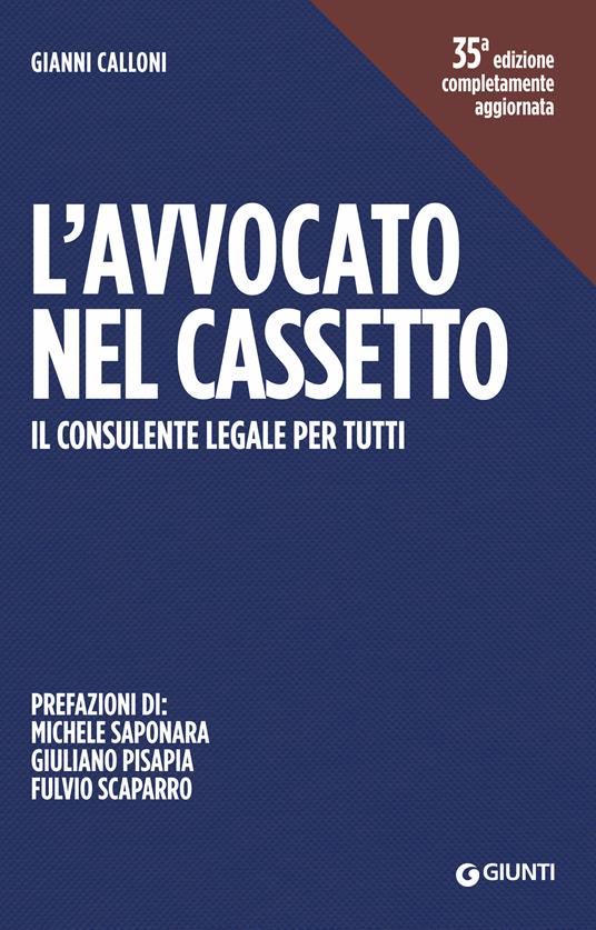 L' avvocato nel cassetto. Il consulente legale per tutti - Gianni Calloni - ebook