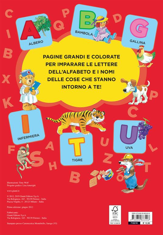 L' alfabetiere di Tony Wolf - 2