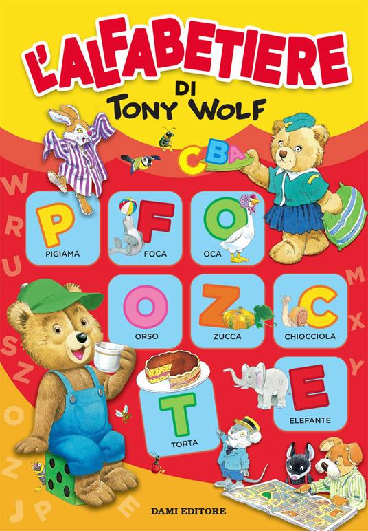 L' alfabetiere di Tony Wolf - copertina