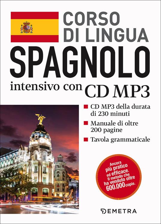 Spagnolo. Corso di lingua intensivo. Con CD Audio formato MP3 - copertina