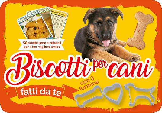 Biscotti per cani fatti da te. 50 ricette sane e naturali per il tuo  miglior amico. Con gadget - Giuseppe Manenti - Libro - De Vecchi 