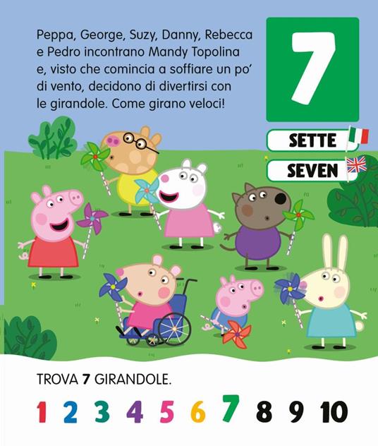 1, 2 e 3... Conta con Peppa! Impara con Peppa Pig. Ediz. a colori - Silvia D'Achille - 2