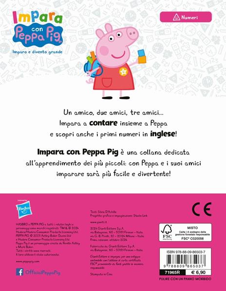 1, 2 e 3... Conta con Peppa! Impara con Peppa Pig. Ediz. a colori - Silvia D'Achille - 4