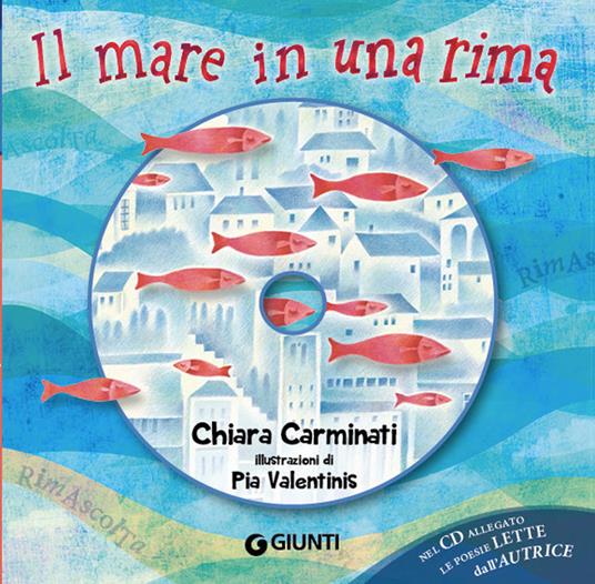Il mare in una rima. Ediz. illustrata. Con CD-Audio - Chiara Carminati - copertina