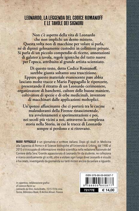 Il genio in cucina. Leonardo, la leggenda del Codice Romanoff e le tavole dei signori - Mario Pappagallo - 2