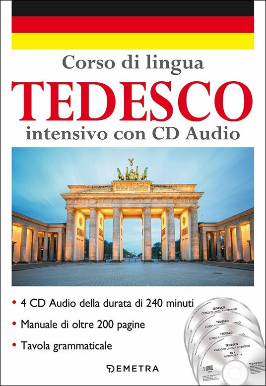 Corso di lingua. Tedesco intensivo. Con 4 CD-Audio - copertina