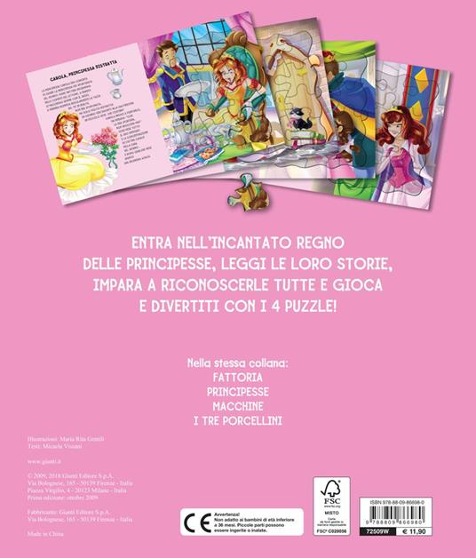 Principesse. Libro puzzle - Micaela Vissani - 3