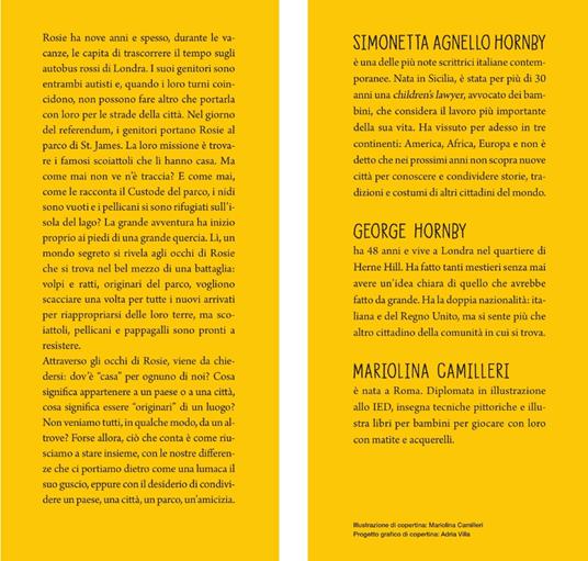 Rosie e gli scoiattoli di St. James - Simonetta Agnello Hornby,George Hornby - 3