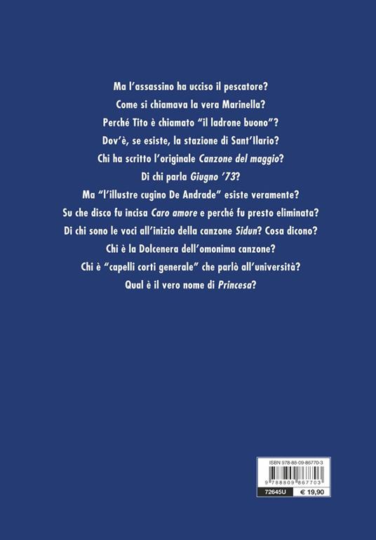Fabrizio De André. Il libro del mondo. Le storie dietro le canzoni. Nuova ediz. - Walter Pistarini - 3
