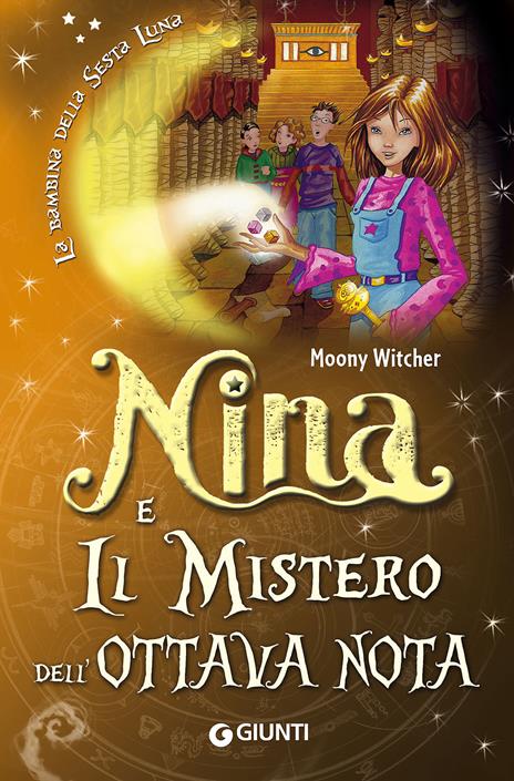 Nina e il mistero dell'ottava nota - Moony Witcher - copertina