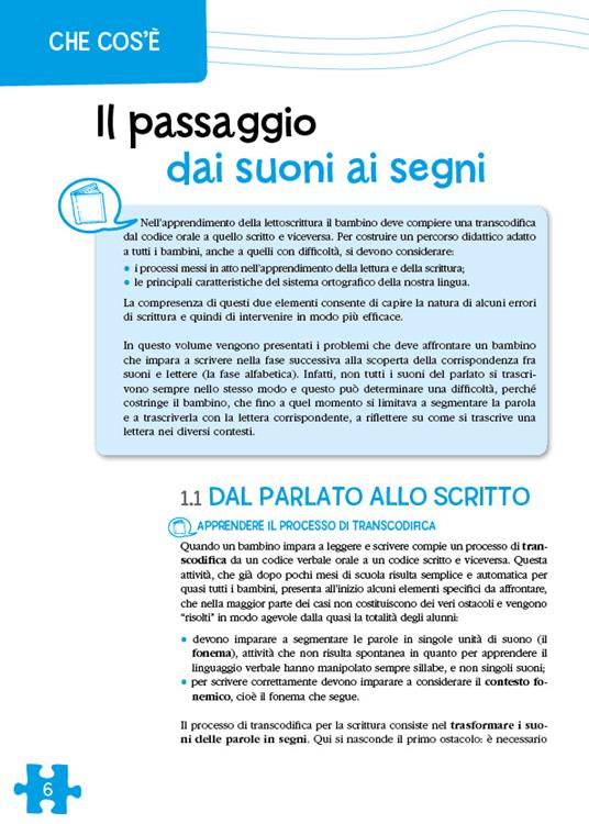 Le difficoltà nell'ortografia. Come impostare l'apprendimento delle regole ortografiche con parole, frasi e brani ed evitare gli errori ricorrenti. Con Contenuto digitale per accesso online - Emanuela Siliprandi,Claudio Gorrieri - 4