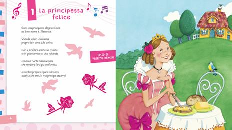 Le canzoncine delle principesse. Leggi e canta con noi. Con CD-Audio - Silvia D'Achille,Patrizia Nencini - 5