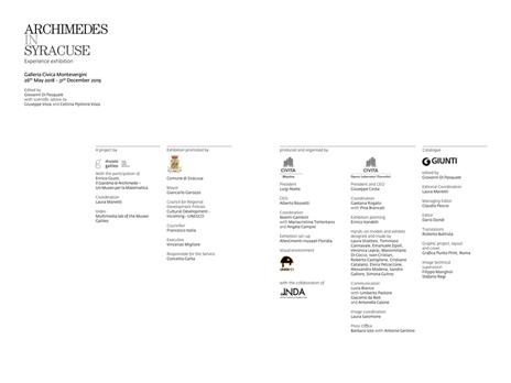 Archimedes in Syracuse. Catalogo della mostra (Siracusa, 26 maggio 2018-31 dicembre 2019). Ediz. in inglese - 3