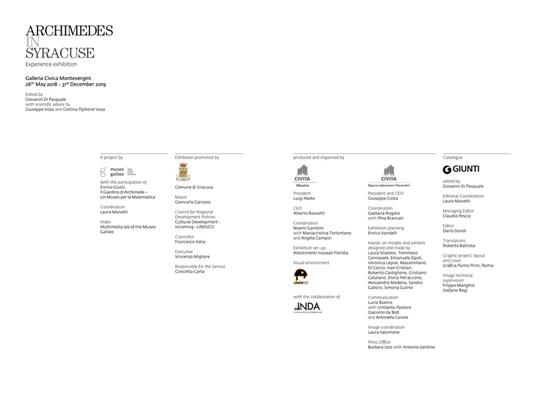 Archimedes in Syracuse. Catalogo della mostra (Siracusa, 26 maggio 2018-31 dicembre 2019). Ediz. in inglese - 3