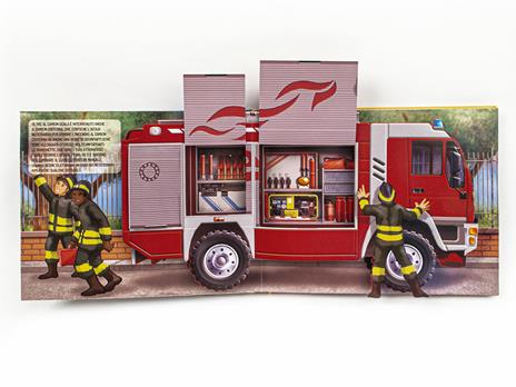 Il camion dei pompieri. Libro pop-up - Dario Cestaro - 4