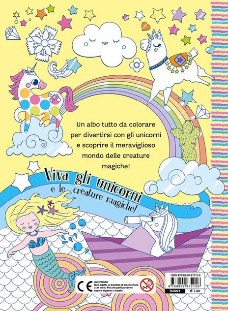 Unicorni e creature magiche. Coloring book. Ediz. illustrata - 2