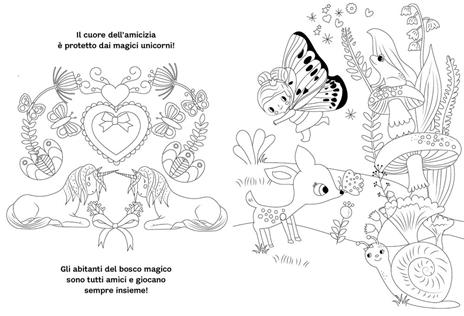 Unicorni e creature magiche. Coloring book. Ediz. illustrata - 4