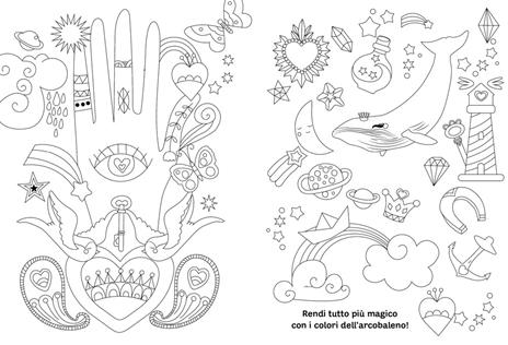Unicorni e creature magiche. Coloring book. Ediz. illustrata - 5