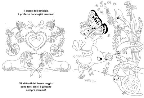 Unicorni e creature magiche. Coloring book - 4