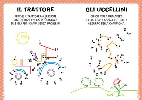 La fattoria. I puntini da unire e colorare. Ediz. a colori - Micaela Vissani - 5