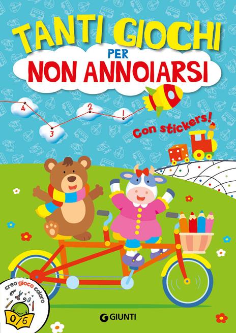 Tanti giochi per non annoiarsi. Ediz. a colori - copertina