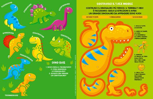 Superalbum dei dinosauri. Con adesivi - Martina Boschi - Libro - Giunti  Editore - Activity