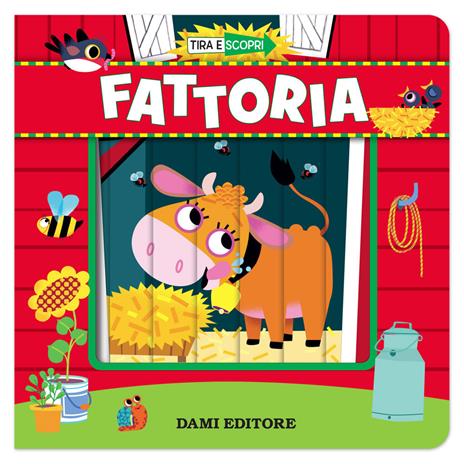 Fattoria. Tira e scopri. Ediz. a colori - copertina