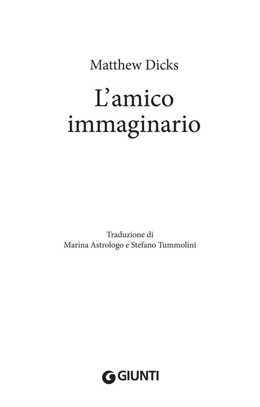 L' amico immaginario - Matthew Dicks - 3