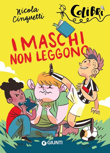 I maschi non leggono - Nicola Cinquetti - copertina