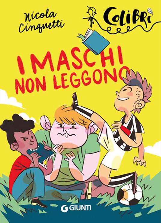 I maschi non leggono - Nicola Cinquetti - copertina