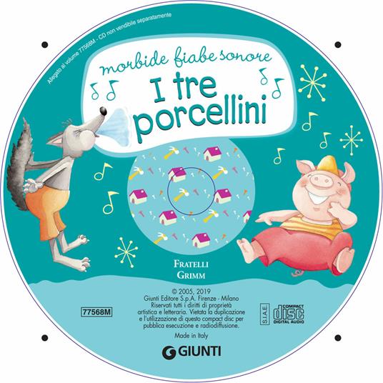 I tre porcellini. Con CD-Audio - Jacob Grimm,Wilhelm Grimm - 6
