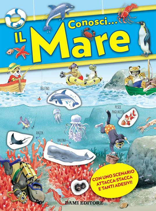 Conosci... il mare. Con adesivi - Anna Casalis - copertina