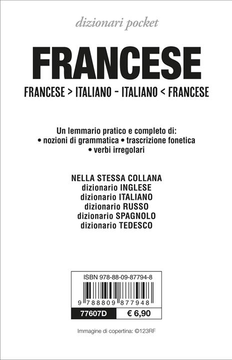 Dizionario francese. Francese-italiano, italiano-francese - 2