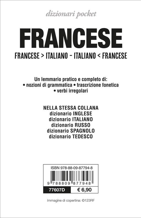 Dizionario francese. Francese-italiano, italiano-francese - 2