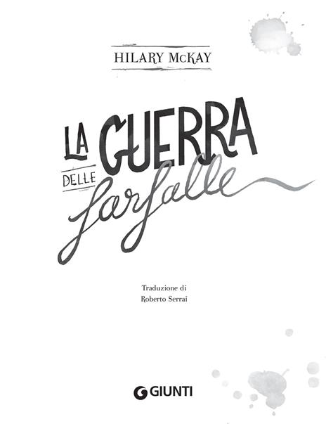 La guerra delle farfalle - Hilary McKay - 4